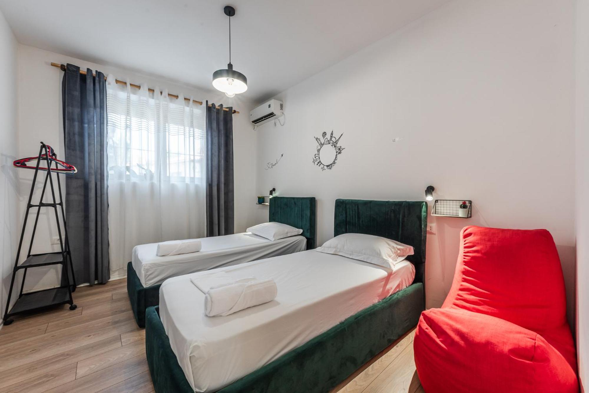 Noir Apartment By Kondo Stays Tiran Dış mekan fotoğraf